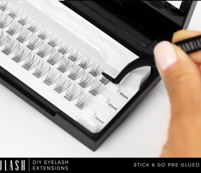 Nanolash Stick & Go -esiliimatut Ripset – Painat Vain Ripset Paikalleen Ja Olet Valmis!